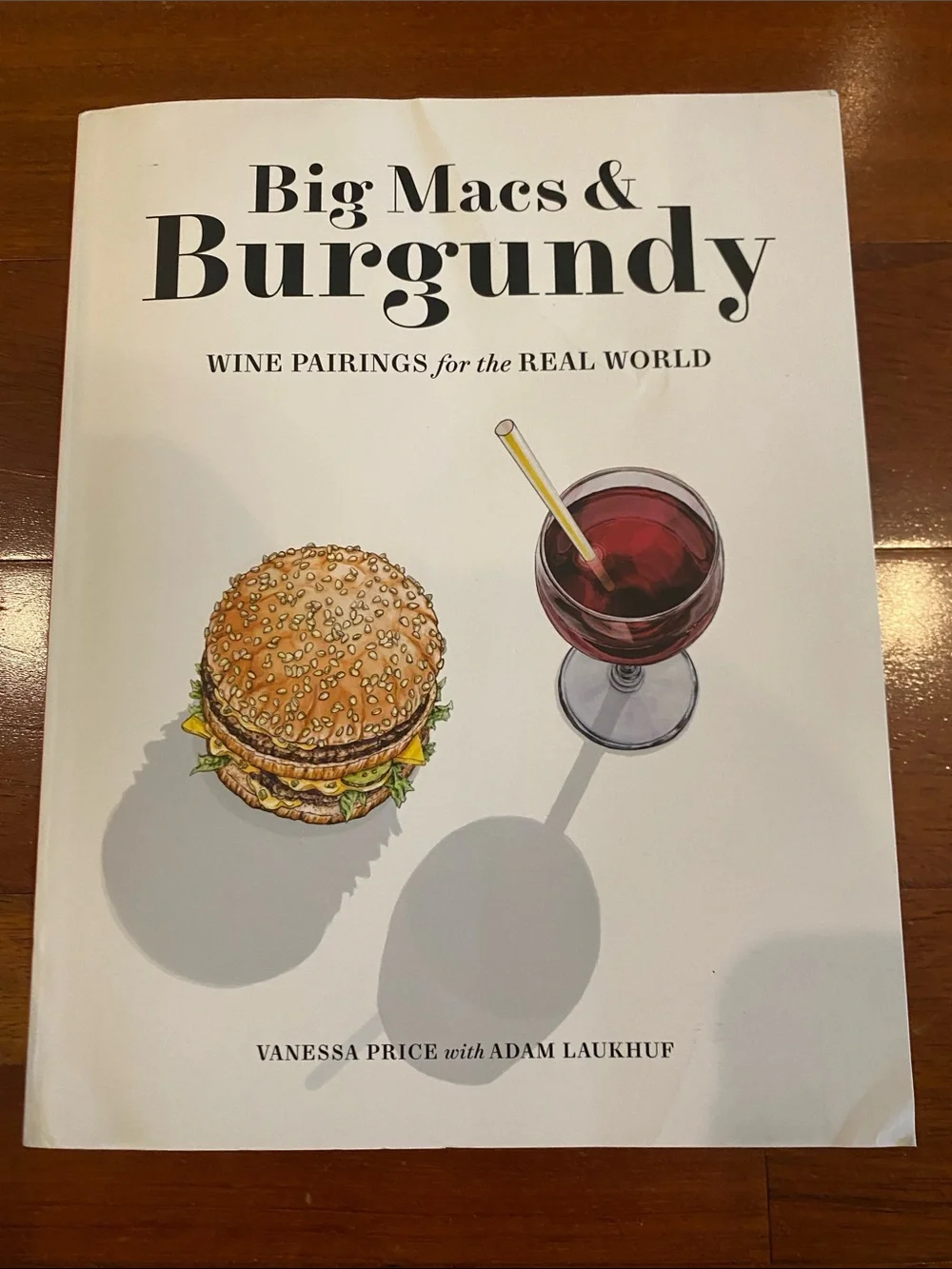 Big Macs & Burgundy — White Cookbook by